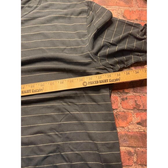 Free Fly Shirt Mens 2XL Green Striped Performance Bamboo Long Sleeve *FLAW - Picture 5 of 5